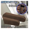 KITUREK 2PCS Car Front Seat Armrest Covers, Auto Seat Arm