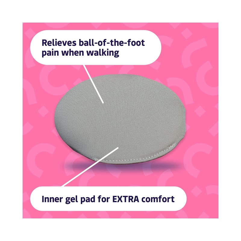 feet bcn Anti-Slip Gel Metatarsal Gloves Discreet and Small Relieves