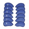 Golf Iron Head Cover Set of 12 Pieces, Thick Synthetic
