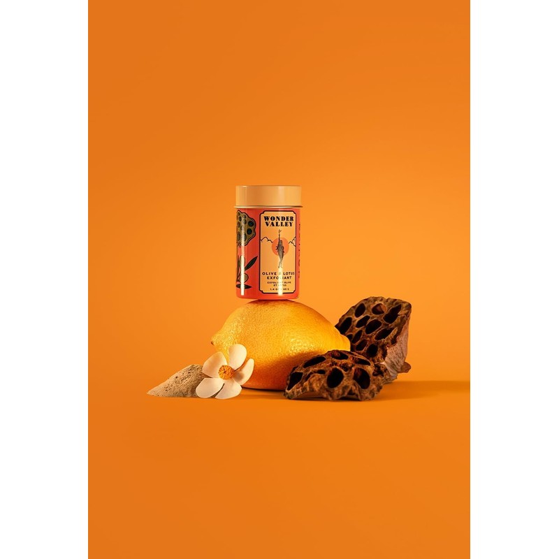 Exfoliante De Oliva Y Loto Wonder Valley 40 G -