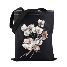 Dried Flower Tote Bag Southern Snow Tote Bag Botanical Tote Bag Southern Mama Gift Flower Lover Gift (Dried Flower TOTE)