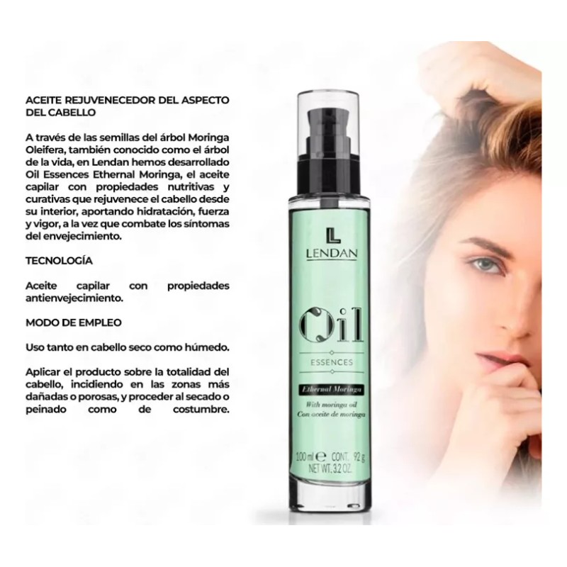 Lendan Oil Essences Ethernal Moringa Aceite Hecho En España