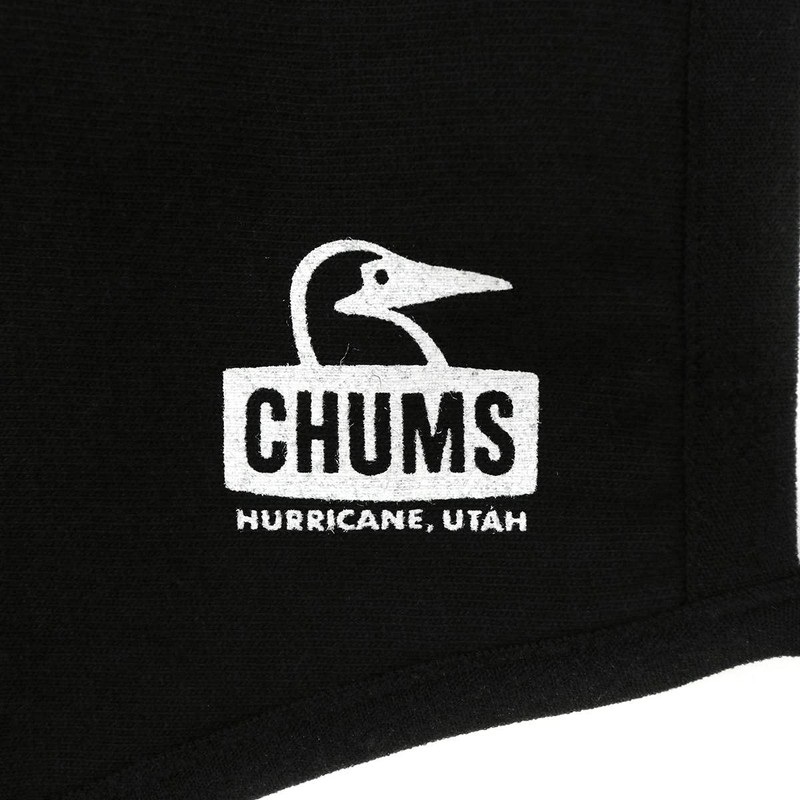 CHUMS CH09-1252 BlackxWhite/K004 S Mask, Cloth Mask, Light Cotton, Set