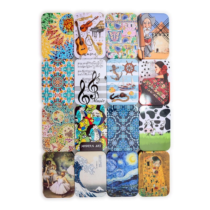 PracticOffice Card Deck Back Presented in Metal Case (Gaudí)