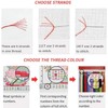 DMCVIVR Embroidery kit for Beginners with Embroidery Patterns, Stamped Embroidery