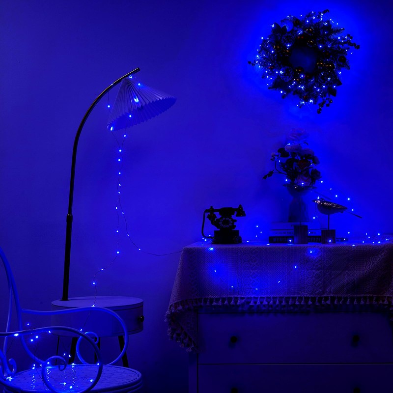 Ariceleo 2 Pack 16.4ft Battery Operated String Lights with Timer,