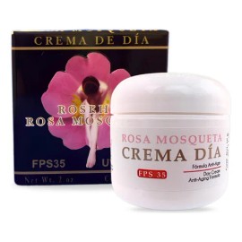 Crema Día Rosa Mosqueta 60ml Hidratante Rostro Antiedad Fps Facial Bella Piel