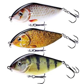 TABKSOLA Wobbler, This swimming bait combines the functions of crankbait and popper, predator bait for freshwater.