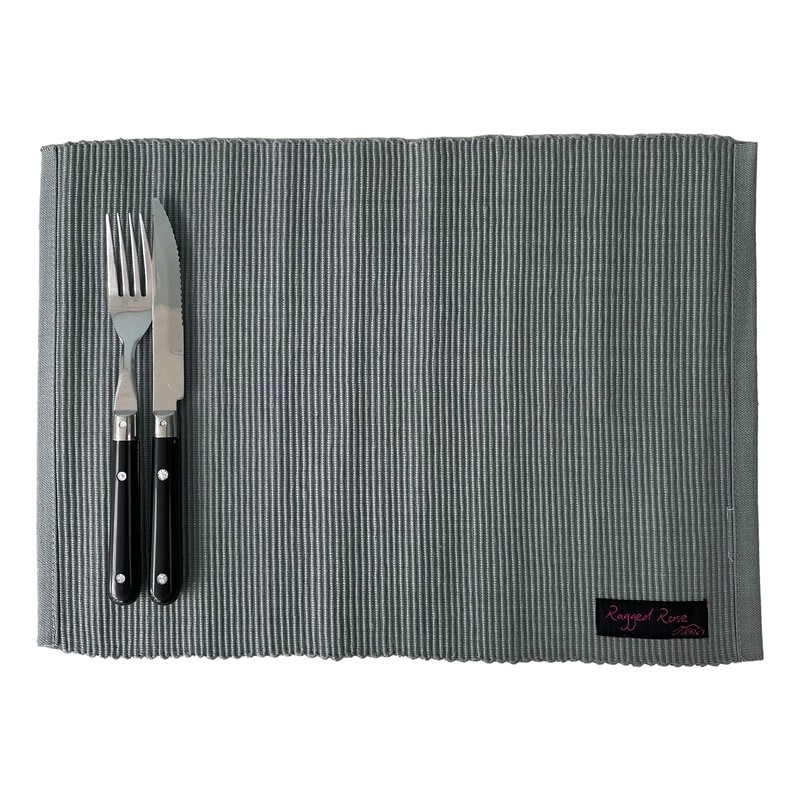 Ragged Rose Set of 4 Cotton Placemats - 27x37 cm