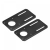 sourcing map Motor Mount 100 x 50 mm Black for