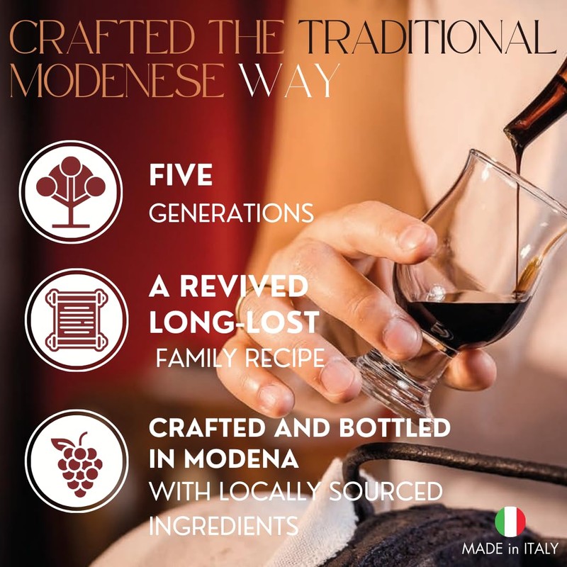 ACETO BALSAMICO DI MODENA DEL DUCA Since 1891 AGED Italian