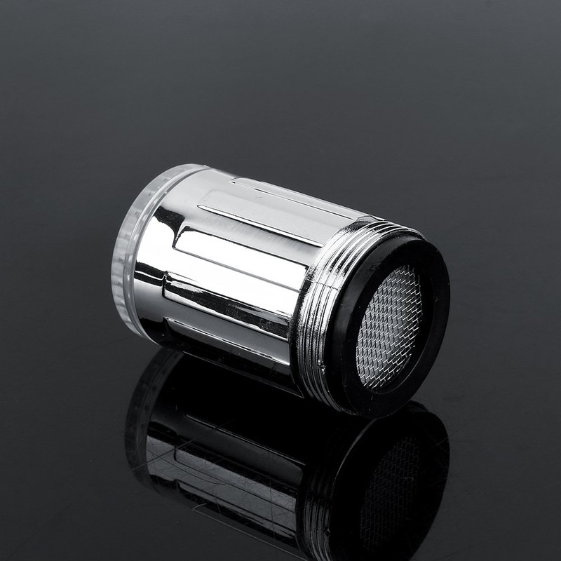 3 Colors Changing LED Faucet, LED Light Changing Glow Temperature