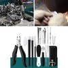 16pcs Pedicure Tools Set Callus Remover Stainless Steel Foot Care