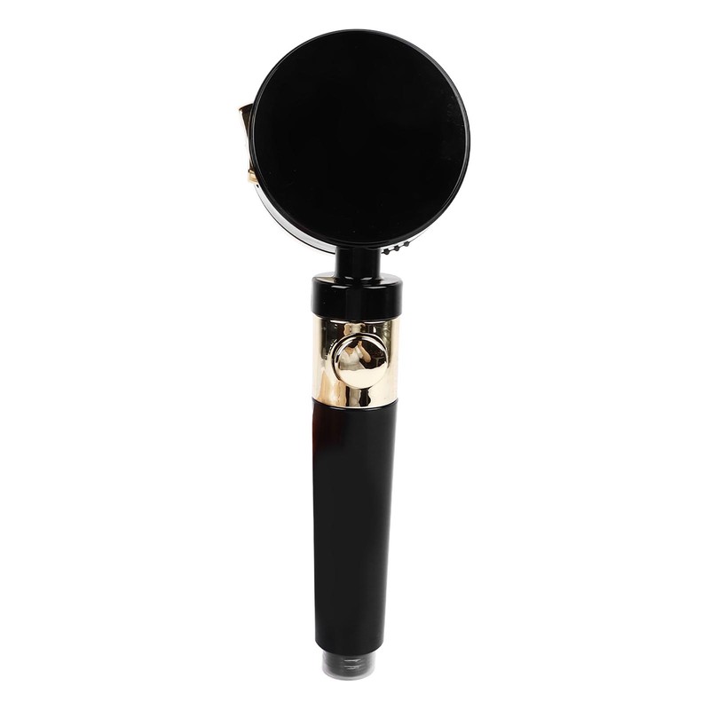 Handheld Shower Head with Water Stop Button 3 Levels Adjustable