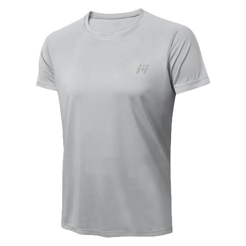 MeetHoo Mens Up2st Rash Guard Shirt, Gray, XL UK