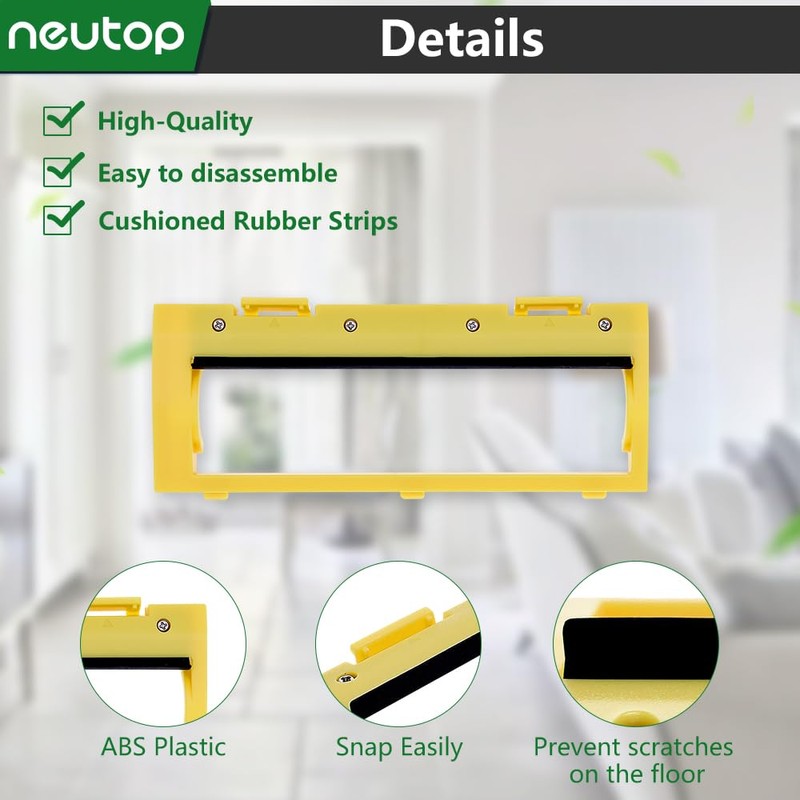 neutop Replacement Brush Guards Covers Compatible with Ecovacs N79S N79T