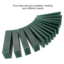 Cera para Tallar Joyas, Pieza de Cera para Tallar, 4/6/8/21/23 Mm de Espesor, Ceras Verdes para Tallar para Joyería, Herramienta para Hacer Grabado, Molde para Manualidades, Manualidades para Hacer An