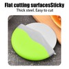 Handheld Pizza Slicer | Stainless Steel Kitchen Gadget with Protective
