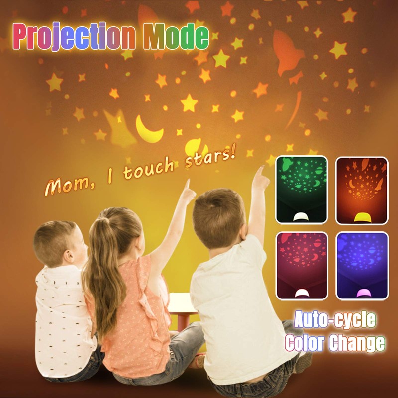 LICKLIP Toddler Night Light Lamp, Dimmable LED Bedside Lamp with