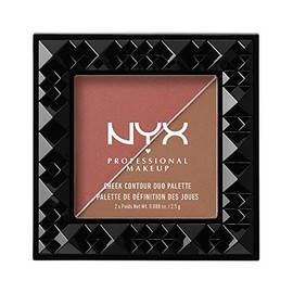 NYX PROFESSIONAL MAKEUP Cheek Contour Duo Palette, Wine and Dine, 0.18 Ounce (Pack Of 3)