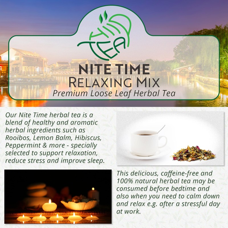 Nite Fun Premium Herbal Loose Tea – Mood & Relaxation
