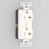 American Ltd. Compound Embedded Outlet White Grounded Shape 2p250vnema6 –