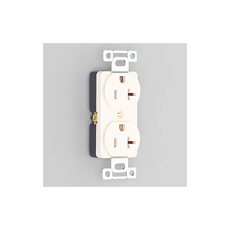 American Ltd. Compound Embedded Outlet White Grounded Shape 2p250vnema6 –