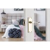 Designer Levers - Victorian Scroll Lever Door Handles - Polished