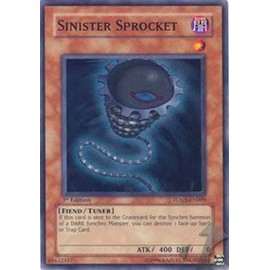 Yu-Gi-Oh! - Sinister Sprocket (TDGS-EN009) - The Duelist Genesis - Unlimited Edition - Common
