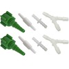 8pk Oxygen Tubing Connector Kit (2ea Straight, Swivel, Y, Christmas