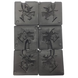 Prince August Battle of Rossbach Prussia Hussars Hobby Cast Rubber Moulds PA49, PA52 and PA53