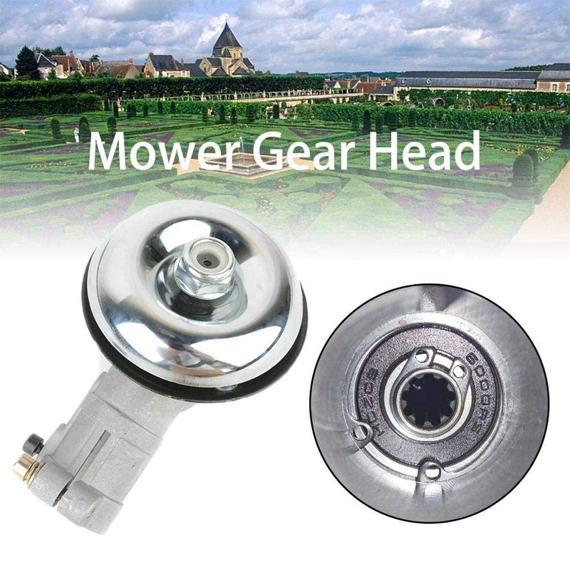 Brush Cutter Trimmer Gear Head, Universal 26mm Diameter 9 Teeth