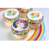 PhotoCake® Pre-Cut 2" Circles, A4 Frosting Sheets for Edible Photo