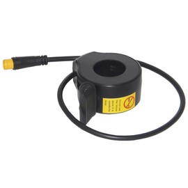 130X Thumb Throttle Accelerator Universal Finger Throttle Booster Waterproof Electric Bike Throttle Speed Control for Electric Scooters E‑bike Bicycle Thumb Throttle Electric Bicycle