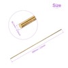 DMiotech 10 Pack 2.5mm x 300mm Brass Rods Solid Round
