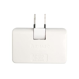 F-FACTORY FE-ETP-C3W Power Strip Snap Tap Corner Tap (3 Outlets) Swing Plug White