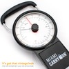 Mechanical Luggage Scale with Tape Measure, Up to 75 Pounds