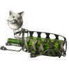Handmade Lazy Cat Laying Down Wine Bottle Holder