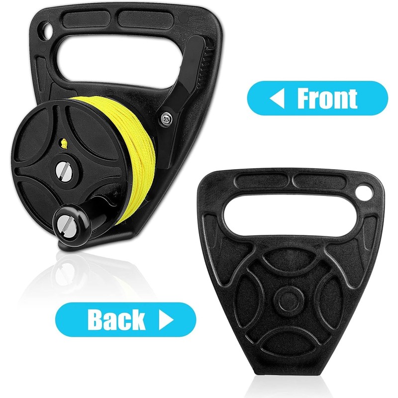 Dive Reel, Diving Reel with Thumb Stopper, Heavy Duty 46m/150ft