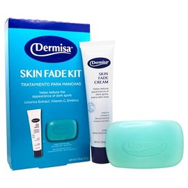 DERMISA KIT DE TRATAMIENTO PARA MANCHAS EXTRA FUERTE CON BARRA DE JABON DE GLICERINA 50GR/85GR