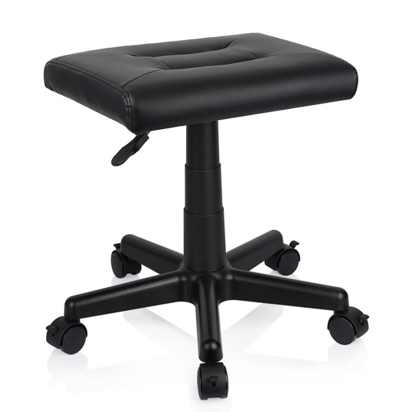 Lilithye Footrest Stool Under Desk Adjustable Height Footrest Ottoman Ergonomic