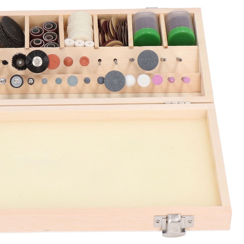 228Pcs Rotary Tool Accessory Kit Small Size High Efficiency Sanding