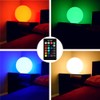 Mr.Go 14-inch LED Ball Light, Cordless Rechargeable Globe Lamp w/Remote,