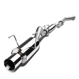 DNA MOTORING CBE-ARSX-S-NRT Stainless Steel Cat Back Exhaust System [Compatible with 02-06 Acura RSX DC5 Type-S]
