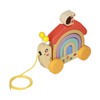 Beech Wooden Baby Pull Along Toy WalkALong Snails Toddler for