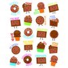 Eureka Chocolate Stickers - Scented