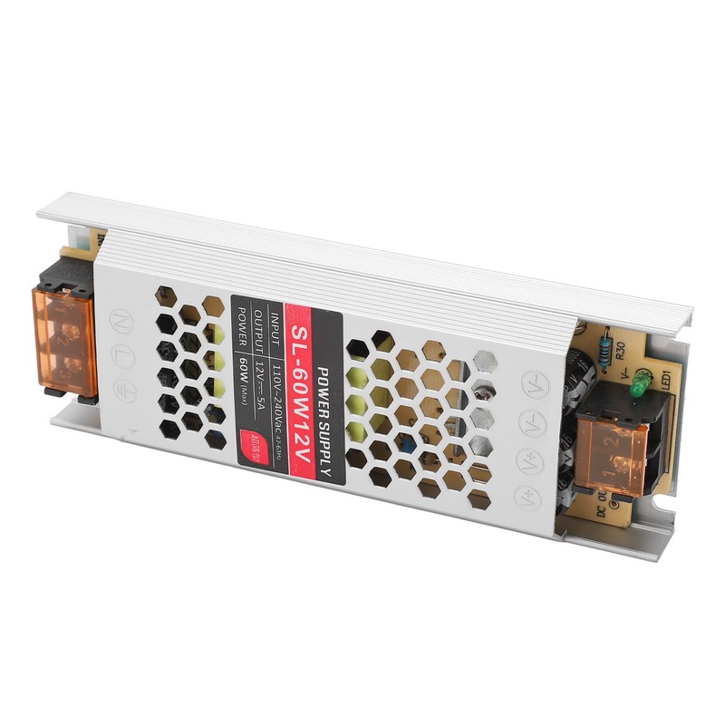LED Power Supply Ultra Thin Strip Type Aluminum Alloy Housing