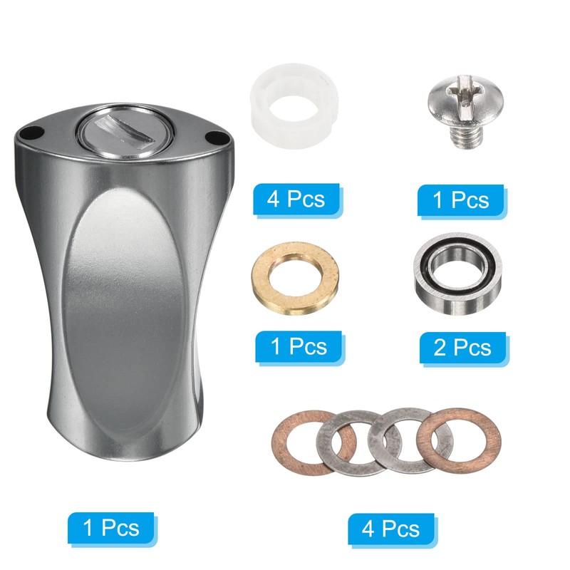 PATIKIL Reel Knob Replacement, Metal Fishing Reel Power Handle Knob