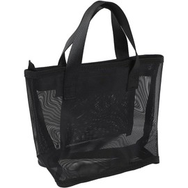 AllBright Hot Spring Bag, Spa Bag, Sauna Bag, Pool Bag, Mesh, Pool, Swimming, Hot Springs, Sea Bathing (Ship Type), Black