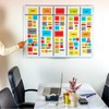 ATWAM - 60 Magnetic Strips writable - 75 x 25